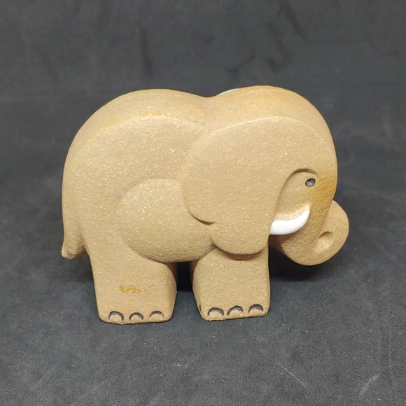 Lisa Larson Noahs Ark Gustavberg Elephant Couple Vtg Sweden - Picture 2 of 11